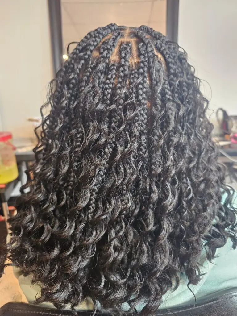 Boho braids at Solly Hair & Beauty Chatham